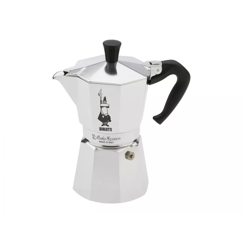 Bialetti Moka Express Moka pot 0.3 L Alumīnijs, Melns