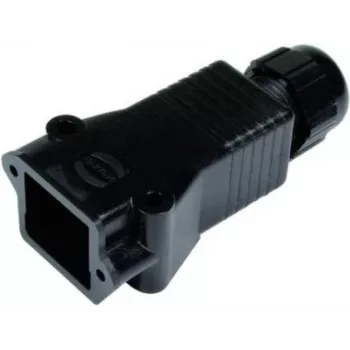 HARTING Germany GmbH & Co. KG savienotāja korpuss Plastmasa, melns 09453450000 (09453450000)