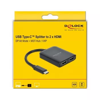 USB Type-C sadalītājs DeLOCK 87755
