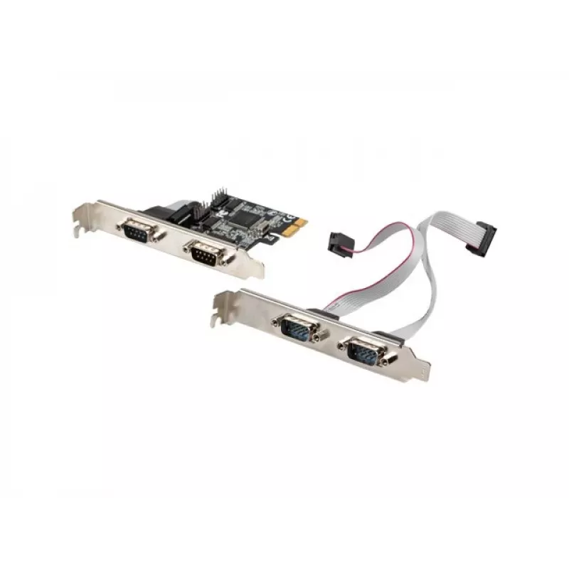 Iekšējā saskarnes karte PCIe Lanberg PCE-DB9-004