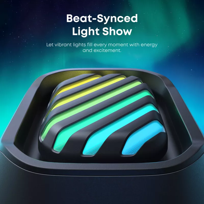 2.1 portatīvā skaļruņu sistēma Soundcore Boom 2 Pro Black