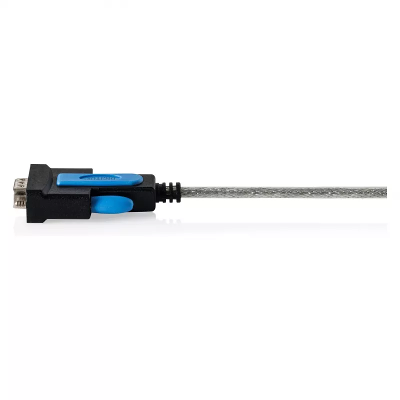 USB 2.0 uz RS232 adaptera kabelis DIGITUS DA-70170, FTDI mikroshēmojums, 1,8 m, USB Type-A uz DB9