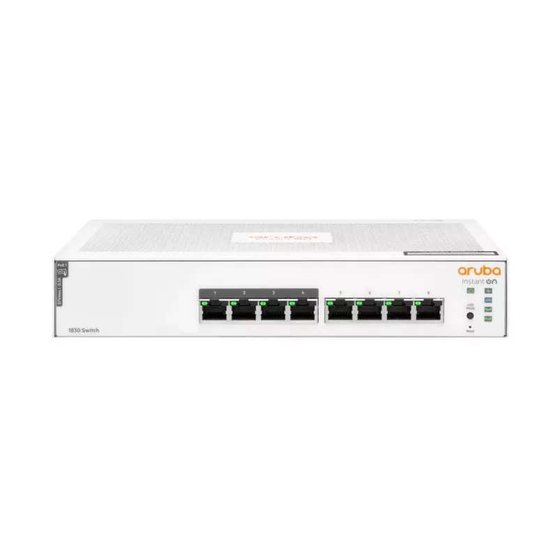 HPE Aruba Networking Instant On slēdzis 8 portu Gigabit CL4 PoE 65W 1830