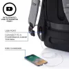 Mugursoma XD-Design Bobby Hero Small melna/pelēka