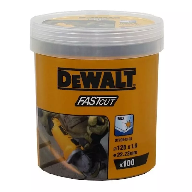 Slīpēšanas disks DeWALT DT20540-QZ ar plakanu centru dzelzs, metāla un nerūsējošā tērauda apstrādei