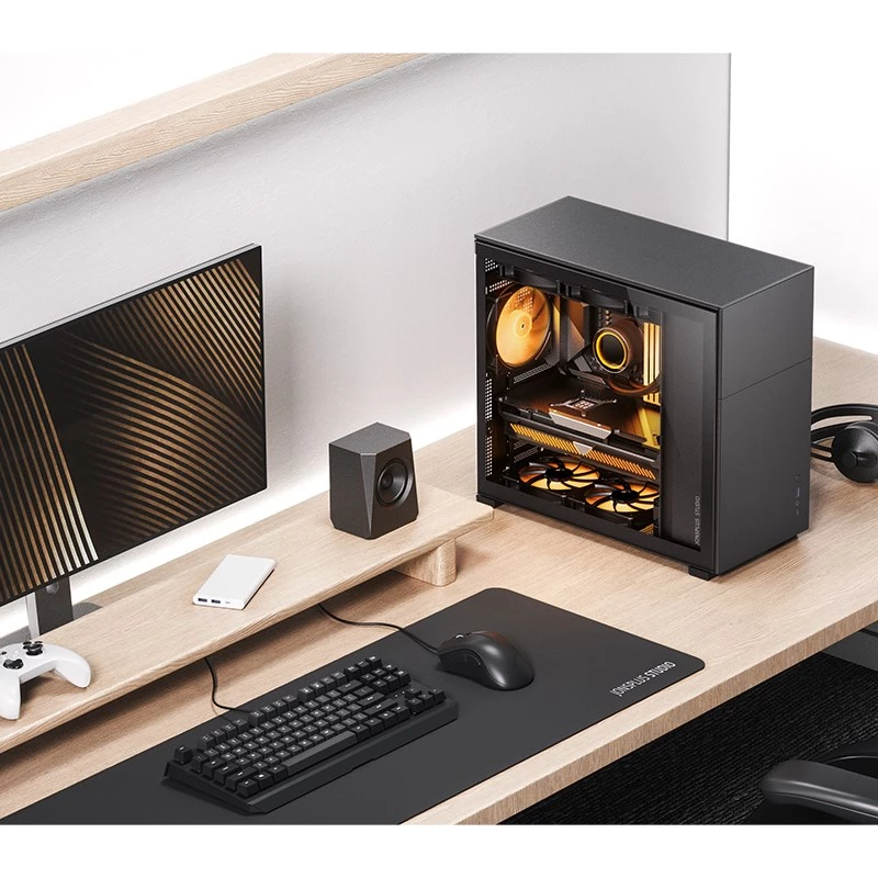 PC Case Jonsbo D41 STD Midi Tower Melns