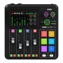 Studijas kontrolieris RØDE Caster Duo Melns — 2 kombi XLR/TRS, 2 TRS līnijas izejas, 48 kHz, 24 bitu, skārienjutīgais ekrāns, Wi‑Fi, Bluetooth