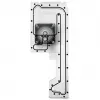 Stealkey Customs Distroplate for Fractal Design North D4 — akrila rezervuārs (SW10099)