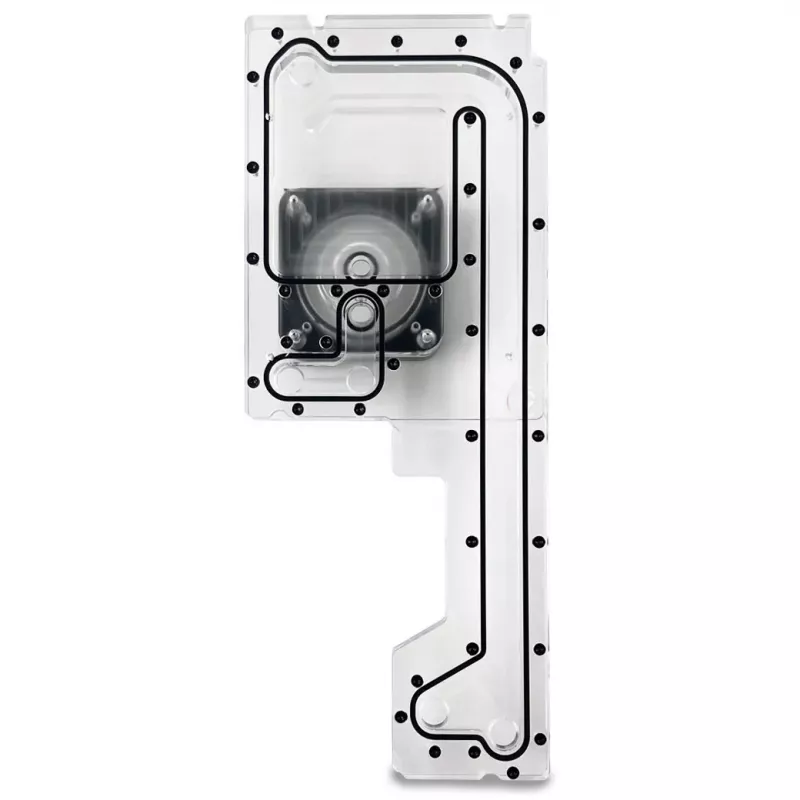 Stealkey Customs Distroplate for Fractal Design North D4 — akrila rezervuārs (SW10099)