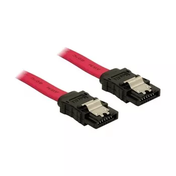 SATA kabelis DeLOCK 84301 0,7 m sarkans