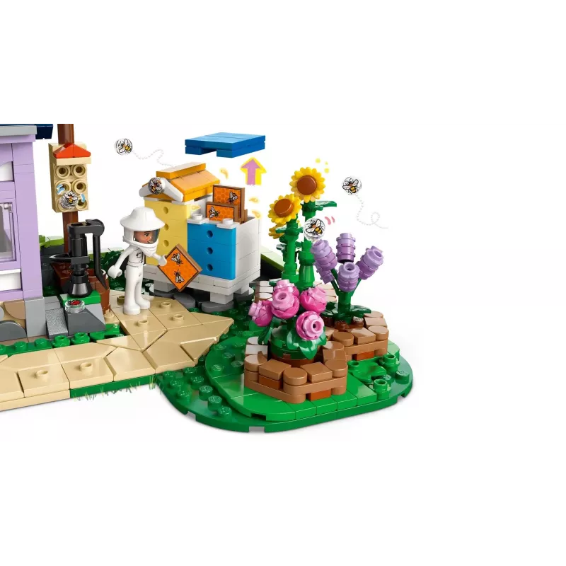 LEGO FRIENDS 42669 Biškopja māja un puķu dārzs