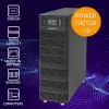 Qoltec 52284 Nepārtrauktās barošanas avots UPS | 10kVA | 10000W | Jaudas koeficients 1.0 | LCD | EPO | USB | On-line