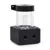 Alphacool Core rezervuārs (Aquatuning GmbH 1022162) – acetāla/akrila, melns/caurspīdīgs, 76,5 mm