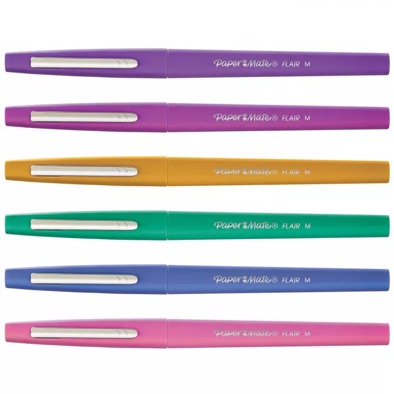 Papermate Flair flomāsteru komplekts 6 krāsās
