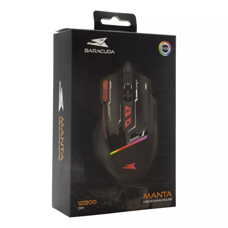 Pele Baracuda BGM-041 MANTA melna USB