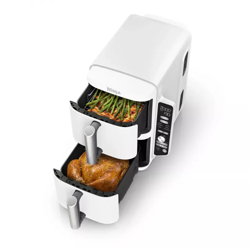 Karstā gaisa fritieris SharkNinja SL400EUWH Double 9.5 L 2470 W Balts