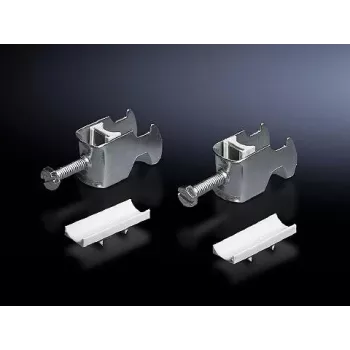 Kabeļu skava Rittal DK 7097.000 nerūsējošais tērauds, cinka tērauds, maks. kūļa Ø 22 mm, 25 gab.