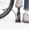 Rockbros 42610002001 Velosipēda grīdas sūknis ar manometru Melns