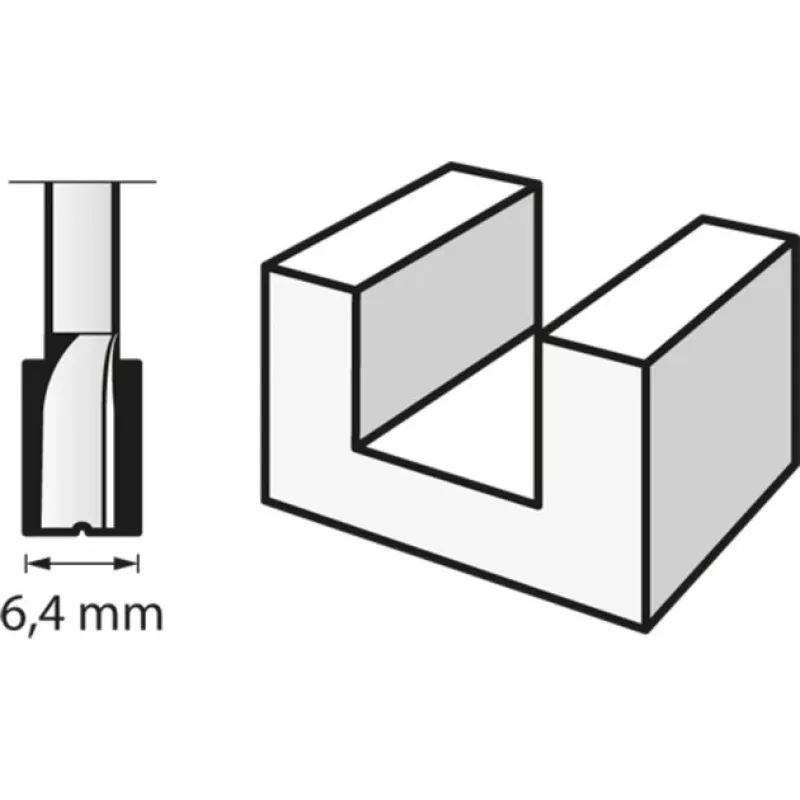 Taisnais uzgalis Dremel 654
