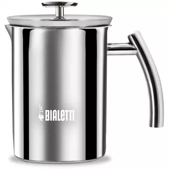 Bialetti Cappuccinatore indukcijas piena putotājs, nerūsējošais tērauds, 330 ml