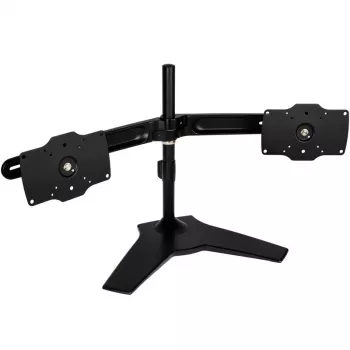 SilverStone SST-ARM23BS-L - divu monitoru turētājs - melns