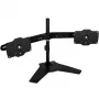 SilverStone SST-ARM23BS-L - divu monitoru turētājs - melns