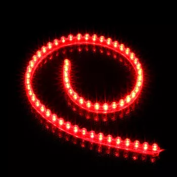 LED lente Lamptron LAMP-LEDFL6002 — sarkana gaisma, elastīga LED apgaismojuma lente