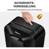 Fellowes Powershred LX50 papīra smalcinātājs, daļiņu griešana, melns