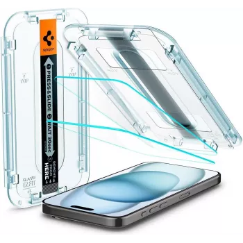 Spigen AGL06903 Displeja/aizmugures aizsargs viedtālruņiem Caurspīdīgs ekrāna aizsargs Apple 2 gab. (AGL06903)