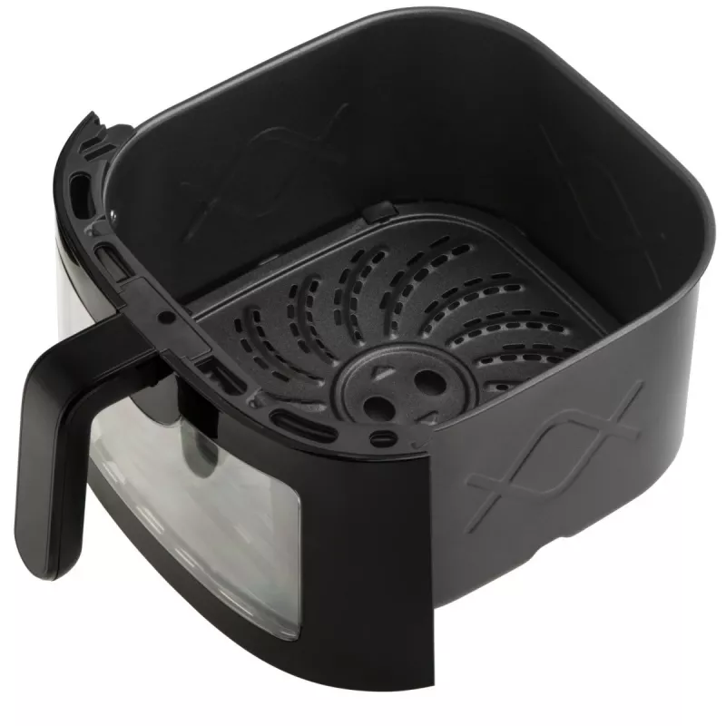 Adler AD 6318 karstā gaisa friteris, 8 l, 2500 W, LCD displejs, 9 programmas, melns