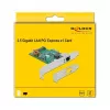 PCI Express x1 karte DeLOCK RTL8125 2.5 Gigabit LAN PoE+
