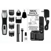 Trimmeris Wahl GroomsMan Pro ar bateriju, melns, nerūsējošais tērauds, 0.7 mm, 3 cm