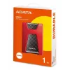 ADATA DashDrive Durable HD650 ārējais cietais disks 1 TB 2,5 collas USB 3.2 Gen 1 (3.1 Gen 1) Sarkans