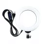 LED gredzenveida gaisma, 16 cm, USB