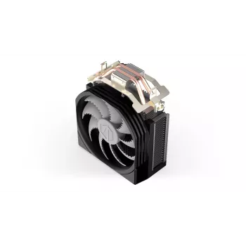 ENDORFY Spartan 5 ARGB, CPU Cooler, Integrated Fluctus 120mm ARGB Fan, Bright ARGB LED Illumination, Saderīga with AM5, AM4, LGA1700, LGA1200,