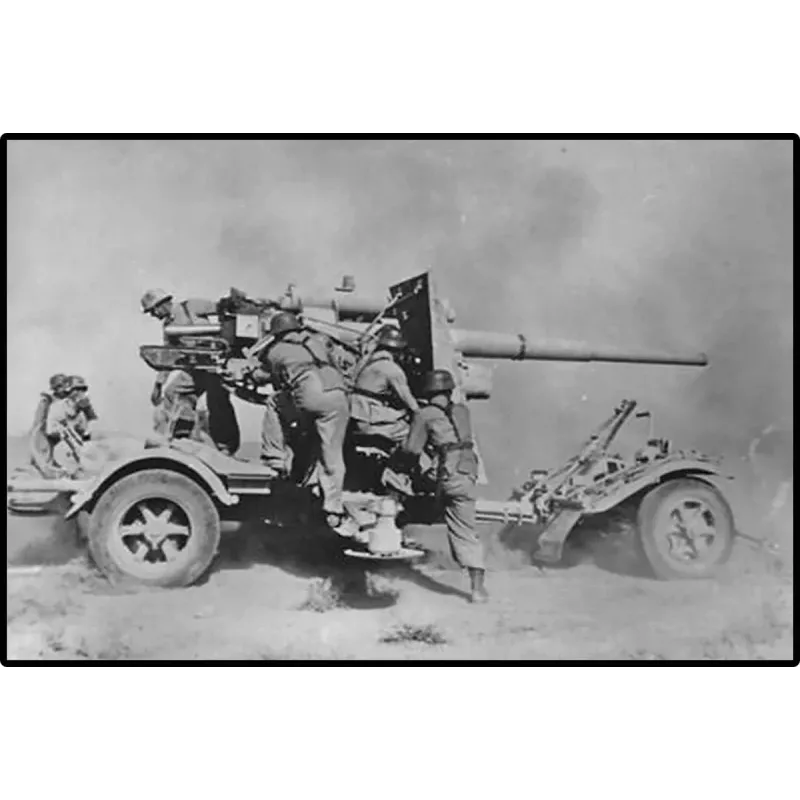 Konstruktoru komplekts Cobi Building Blocks 8,8 cm Flak ar piekabi — 360 gabali