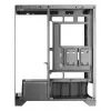 TACENS Mars Gaming MCPRISMA Midi Tower datora korpuss, melns, rūdītais stikls, atbalsta ATX/Micro-ATX/Mini-ITX, 2x3,5 collu + 2x2,5 collu nodalījumi