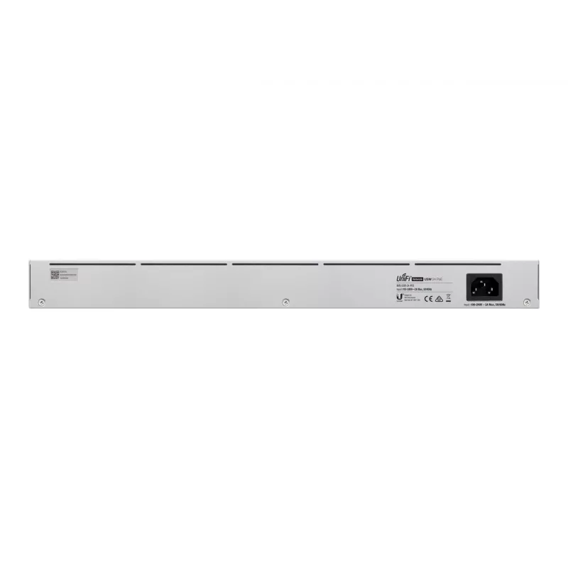 Ubiquiti UniFi 24 portu PoE pārvaldāms L2/L3 Gigabit Ethernet (10/100/1000) Power over Ethernet (PoE) 1U sudraba