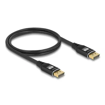 DeLOCK DisplayPort kabelis 8K 60 Hz 3 m melns metāla