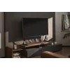 Grīdas televizora statīvs GEMBIRD TVS-D90F-01 45–90 collu televizoriem, tērauda, fiksēts augstums, VESA 200x200–800x400, maks. slodze 60 kg, 970×800×525 mm