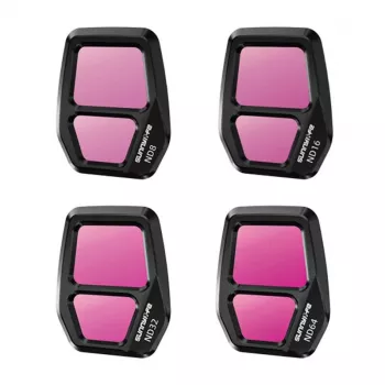 Objektīva filtrs Sunnylife A3S-FI926 priekš AIR 3S ND8 ND16 ND32 ND64 saderīgs ar drona kameru