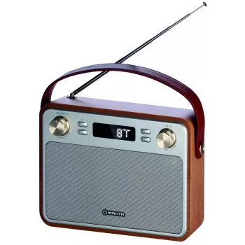 Auto radio MANTA RDI915X — FM uztvērējs ar Bluetooth 2.1, USB, microSD, 1200 mAh akumulatoru, 10 W izeju