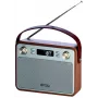 Auto radio MANTA RDI915X — FM uztvērējs ar Bluetooth 2.1, USB, microSD, 1200 mAh akumulatoru, 10 W izeju