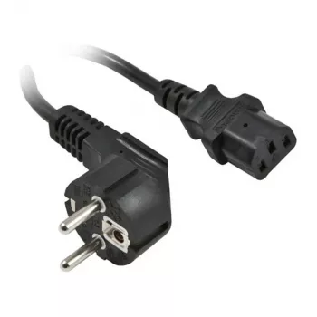 Synergy 21 S215387 2m CEE7/7 Schuko C13 savienotājs Melns strāvas kabelis (S215387)