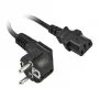 Synergy 21 S215387 2m CEE7/7 Schuko C13 savienotājs Melns strāvas kabelis (S215387)