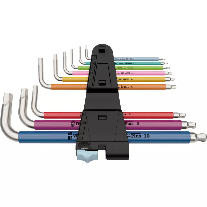 Wera 05022669001 hex key L-shaped hex key Metric 9 gab.