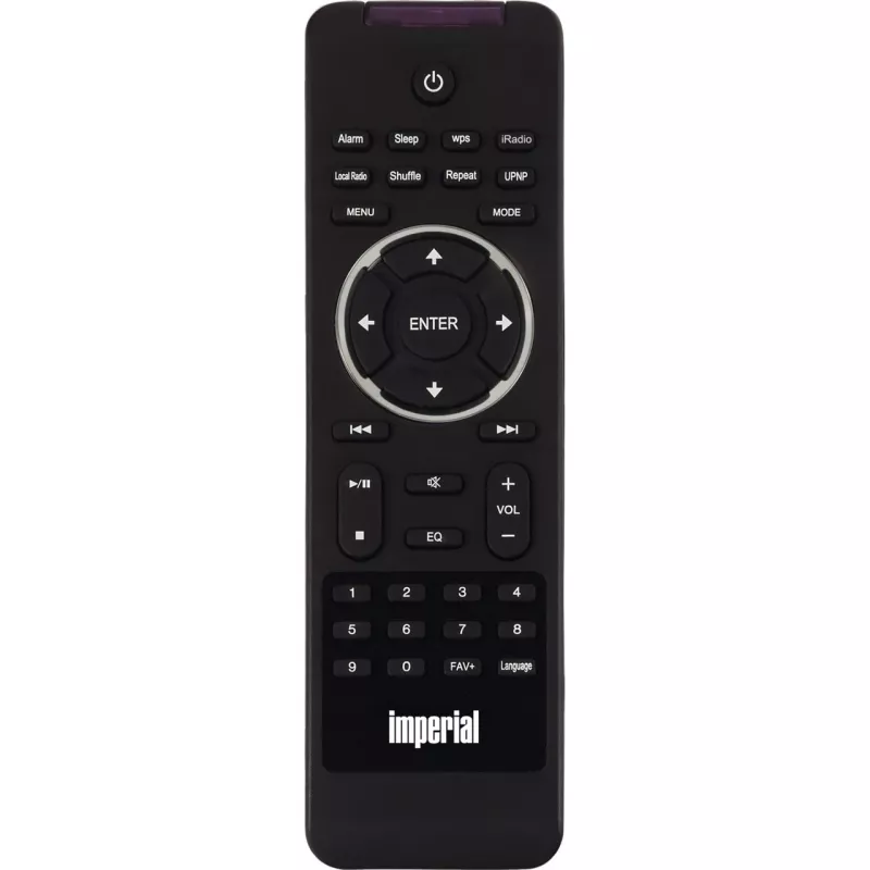 DABMAN i110 WLAN interneta radio + multivides atskaņotāja funkcija. Koka