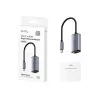 USB-C uz Gigabit Ethernet adapteris Cudy UE10C, USB Type-C vīr. uz RJ-45 siev., 10/100/1000 Mb/s, alumīnija korpuss
