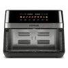 G3 Ferrari G10223 fritieris Double 12 L Brīvi stāvošs 2200 W Karstā gaisa fritieris Melna, Nerūsējošais tērauds