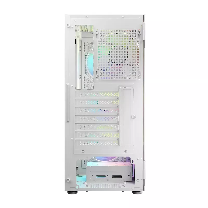 Logic PORTOS ARGB MINIDI USB 3.0 korpuss balts